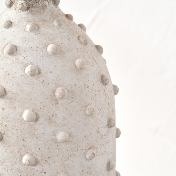 Kali Textured Dot Stoneware Vase 4