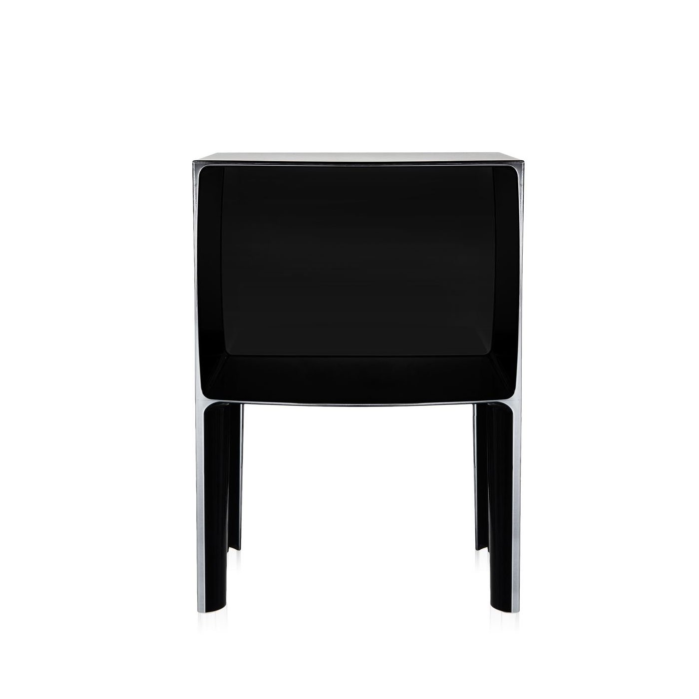 Kartell Ghost Buster Small Side Table in Flat Black