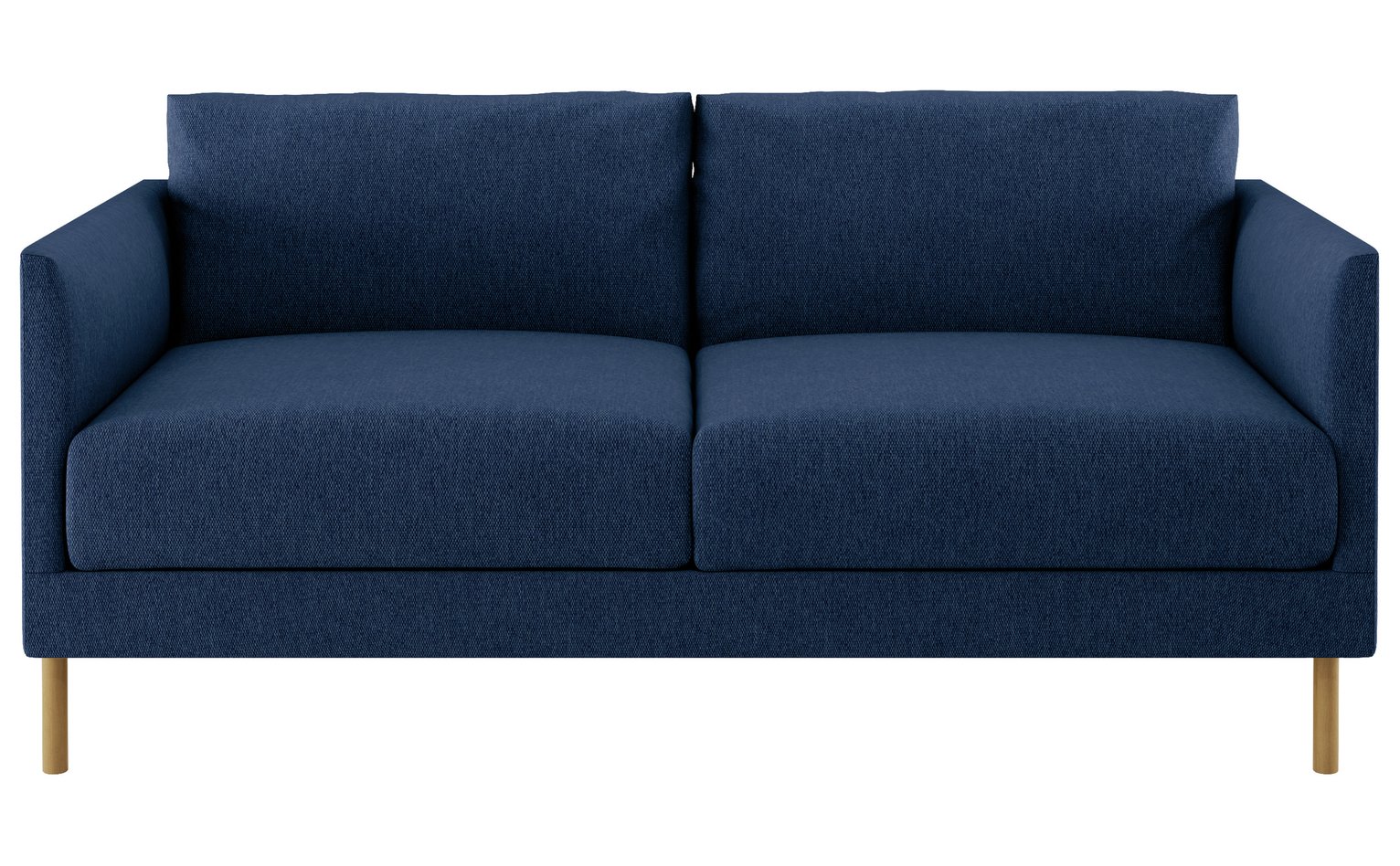 Habitat Hyde 2 Seater Fabric Sofa - Blue