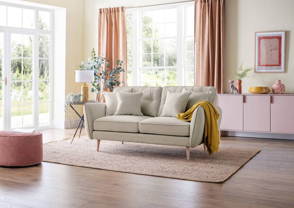 The Great Sofa Company Ailis Medium Sofa Faro Linen in Beige