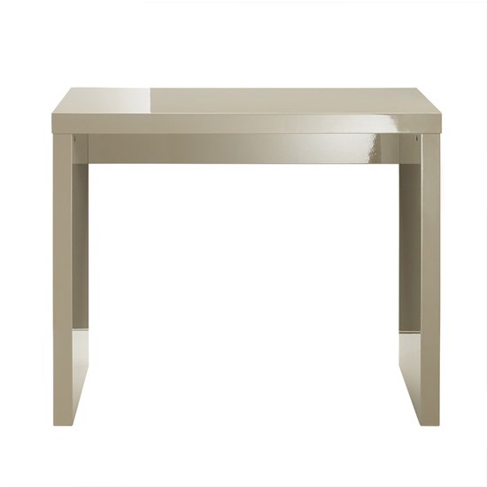 Curio Stone High Gloss Finish Console Table