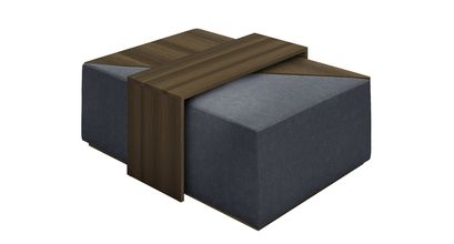 Astaire Modular Coffee Table Set Footstool in Blickling Norfolk Cotton - sofa.com