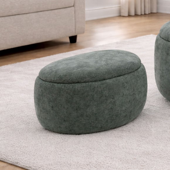 Image Furnishings Westhill Chenille Small Storage Footstool