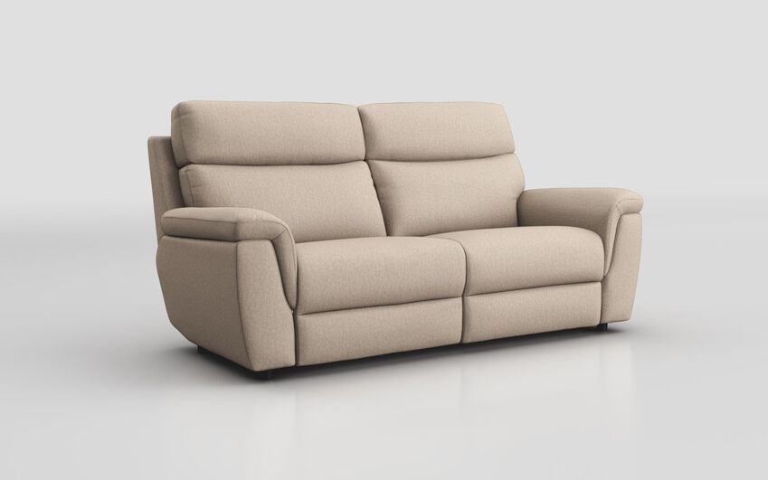 Cream Fabric Bagnolo 3 Seater Sofa