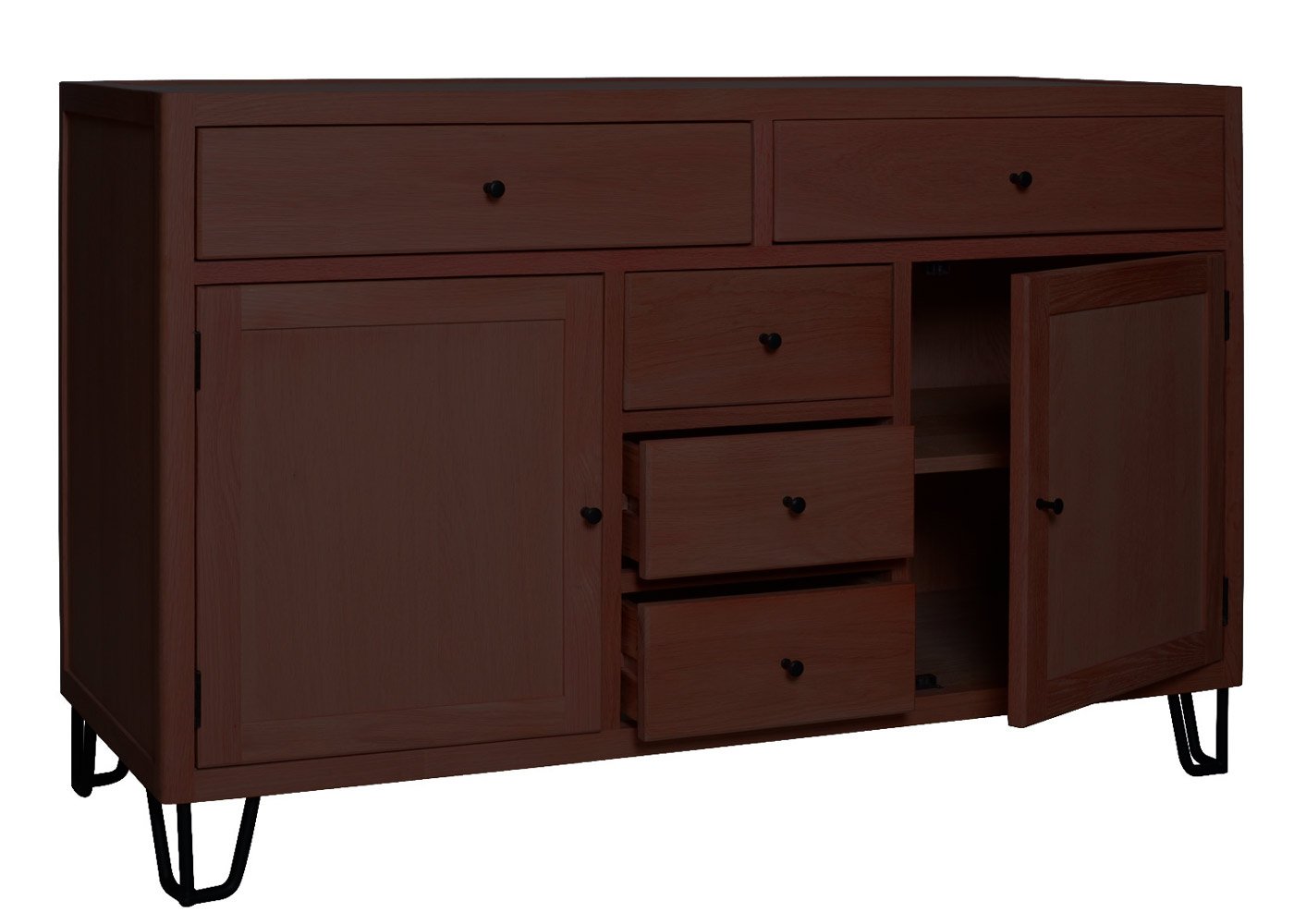 Heal's Brunel Sideboard Dark Wood