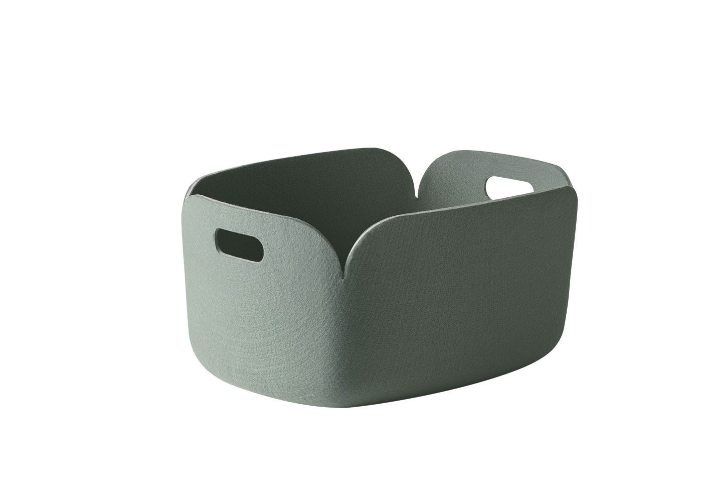 Muuto Restore Basket Dusty Green