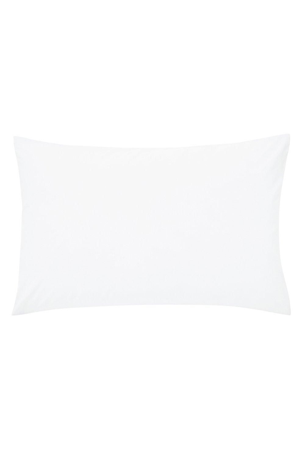 Helena Springfield 'Plain Dye' Polycotton Standard Pillowcase in White