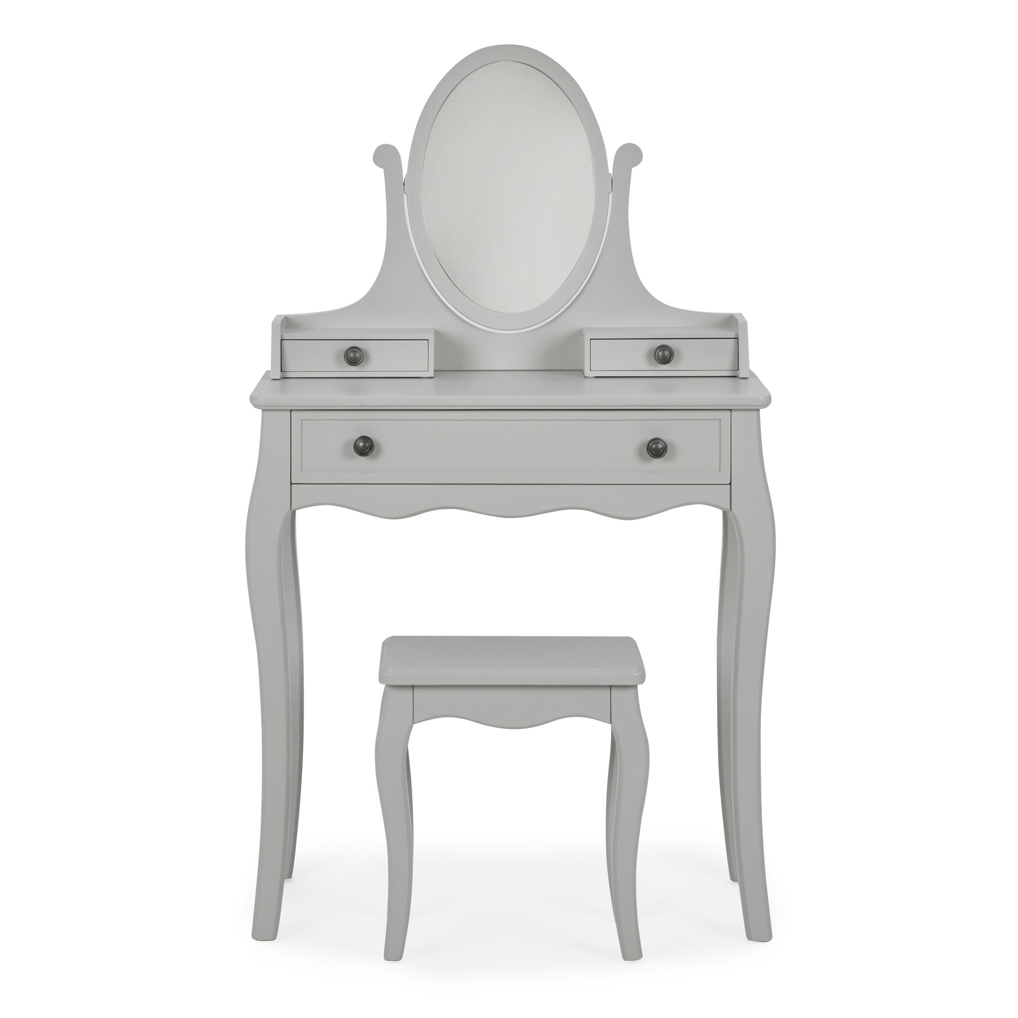 Clara Dressing Table Set Grey