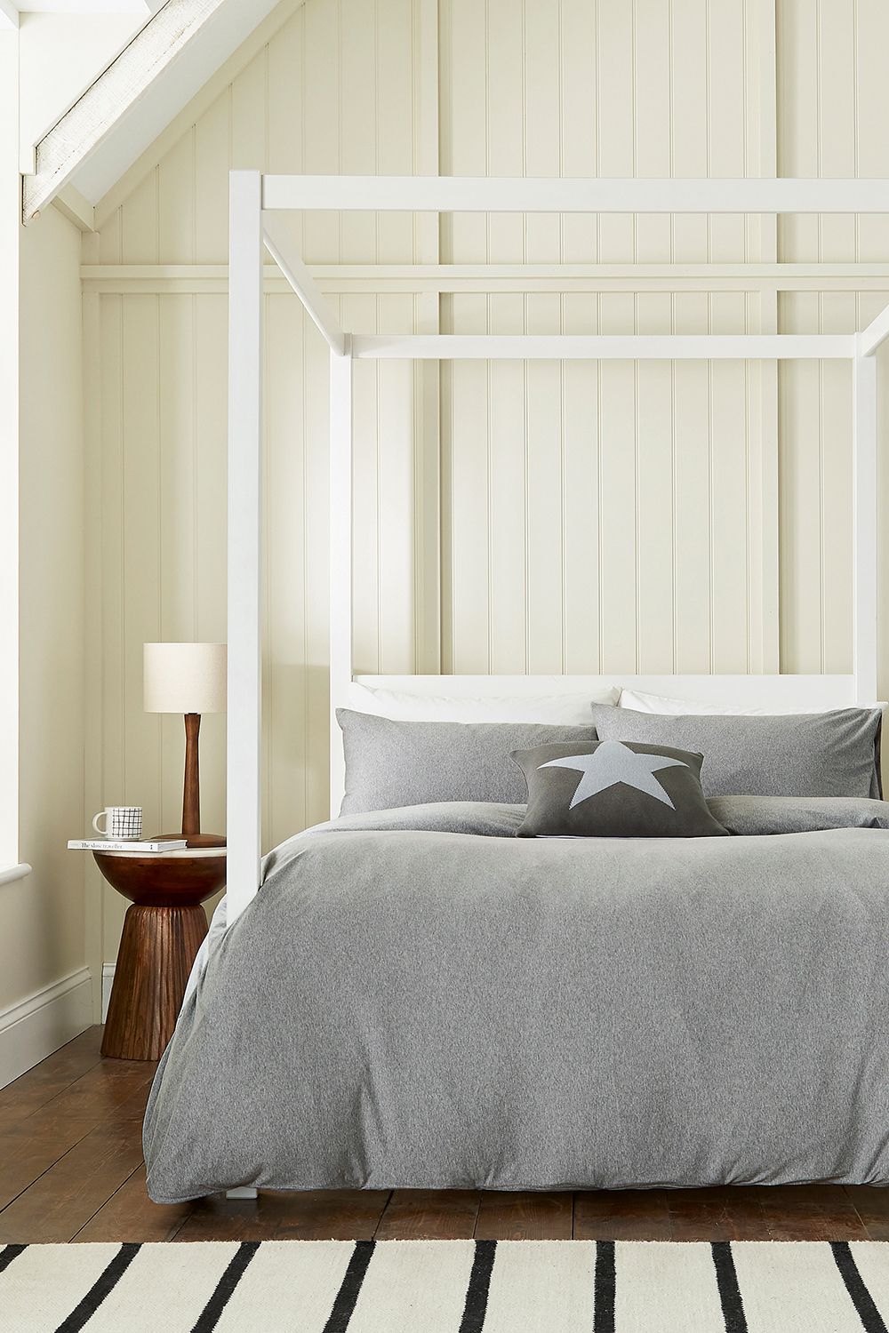 Helena Springfield 'Jersey' Cotton Duvet Cover Set in Grey