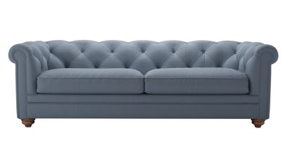 Patrick 3 Seat Sofabed in Loch Brushed Linen Cotton - sofa.com