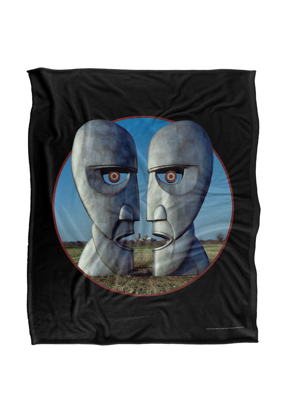 Pink Floyd Division Bell Cover Silky Touch Super Soft Throw Blanket 152 X 127 cm in White