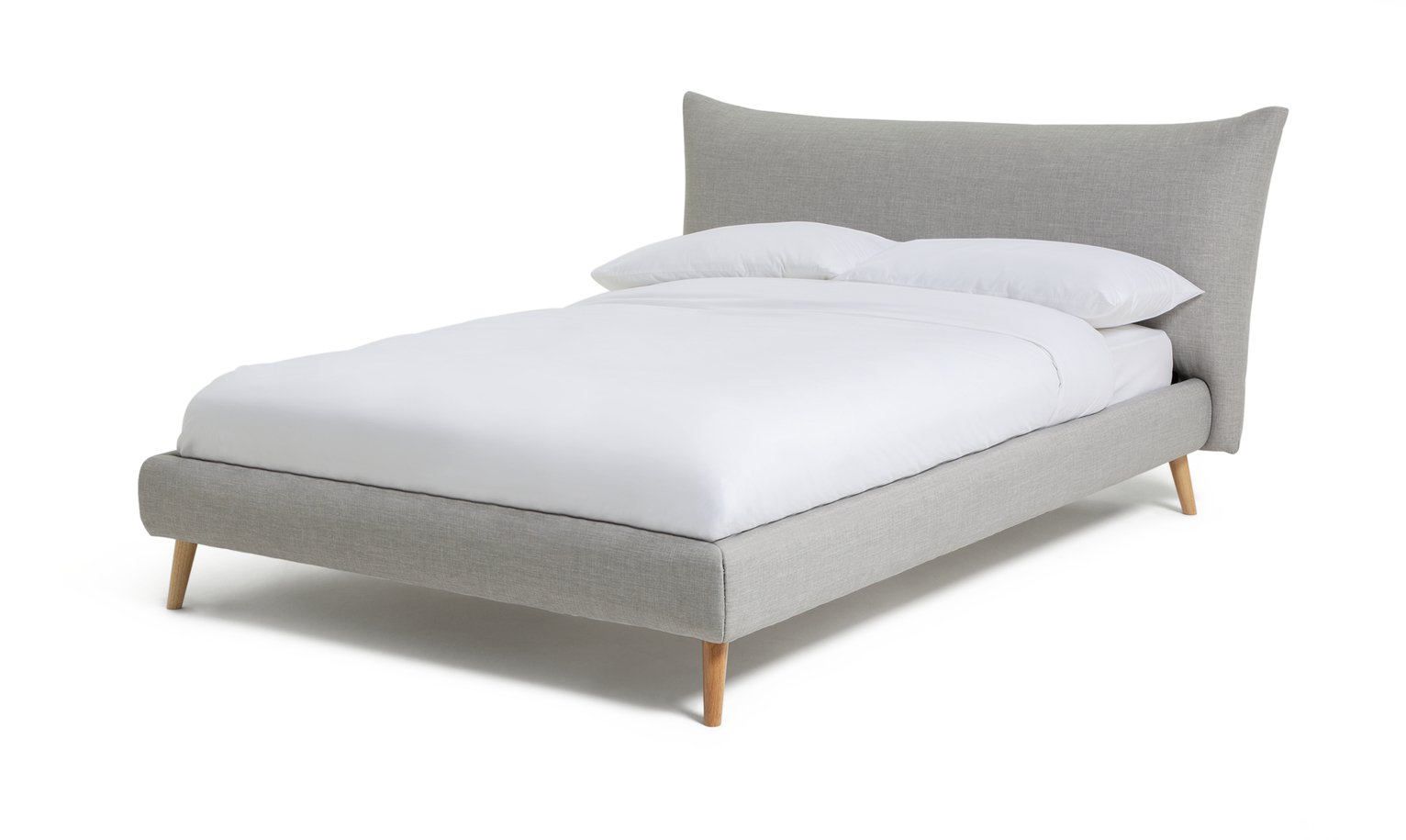 Habitat Marshmallow Kingsize Bed Frame - Grey
