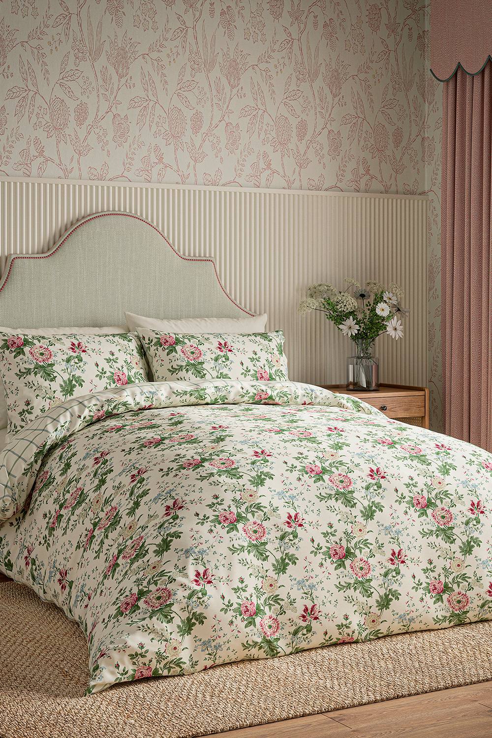 Sanderson 'Elouise' Cotton Duvet Cover Set