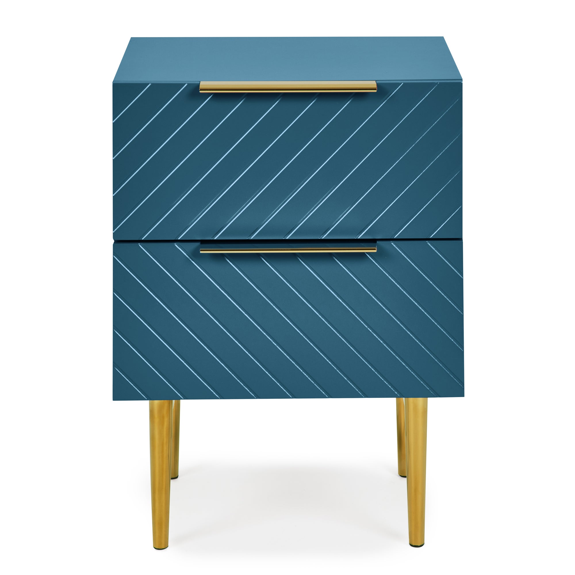 Maurice Peacock Bedside Table Blue