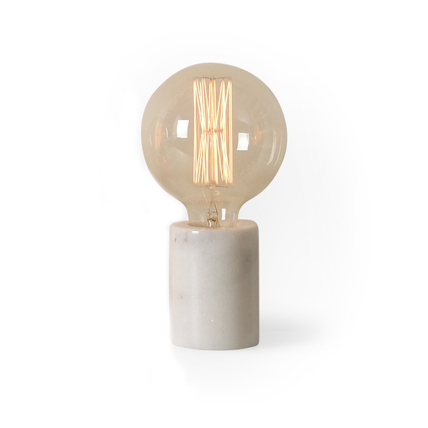 Heal's Bristol Table Lamp White Marble