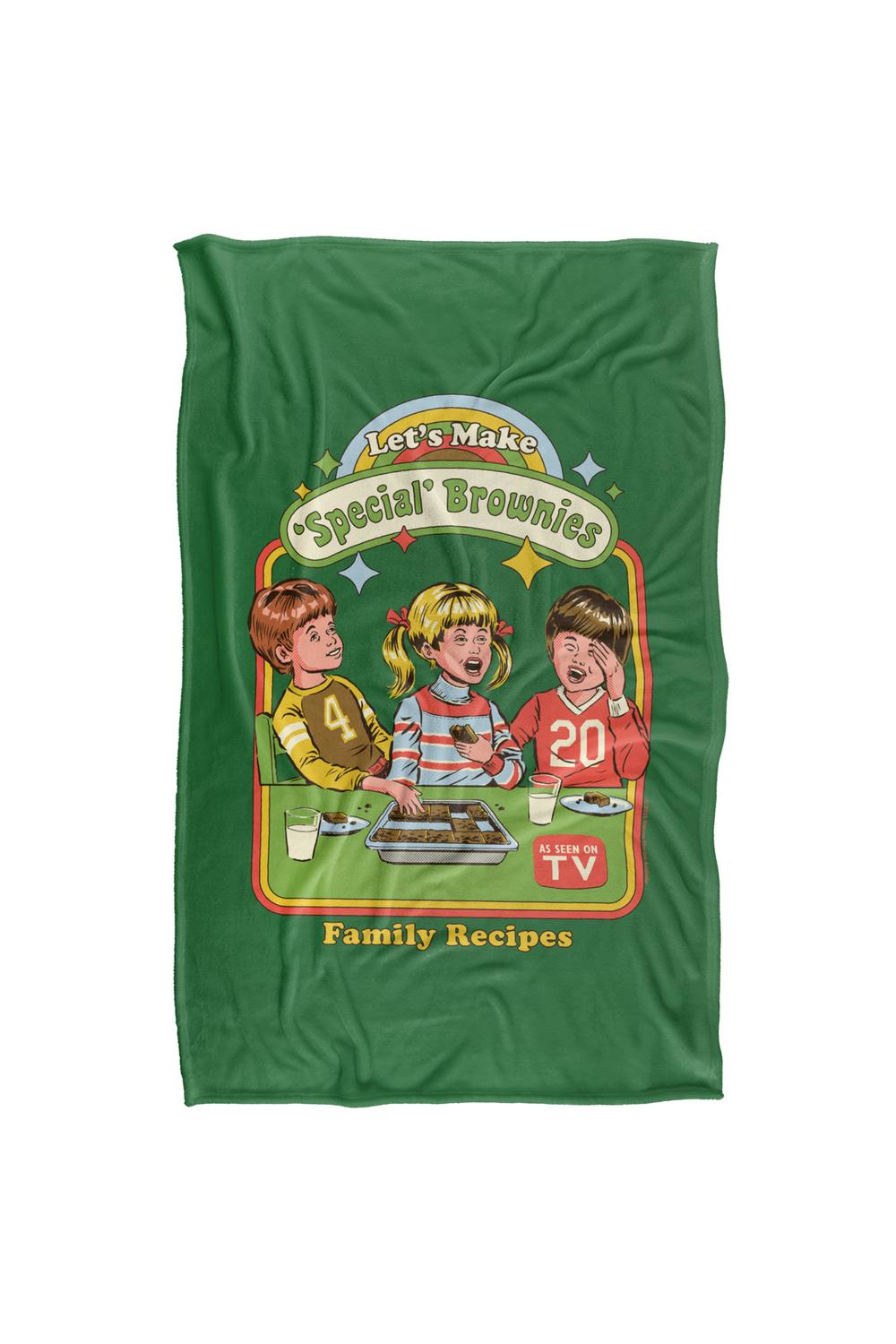 Steven Rhodes Let'S Make Brownies Silky Touch Super Soft Throw Blanket