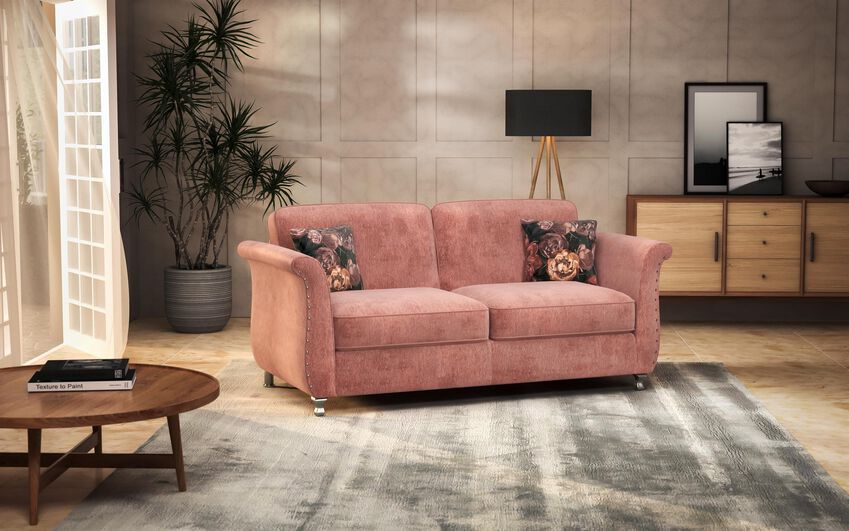 ScS Living Fabric Spark 3 Seater Sofa