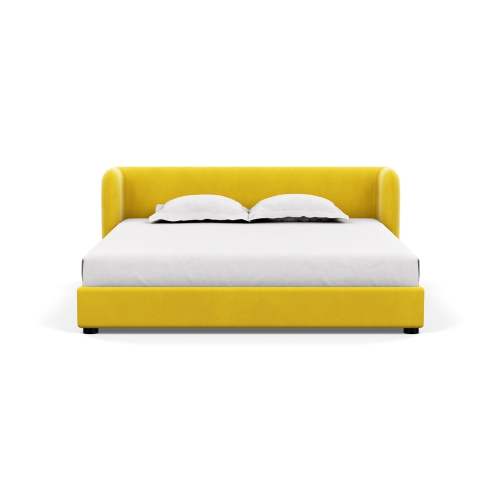 Heal's Group Bed Super King Varese Velvet Alchemilla