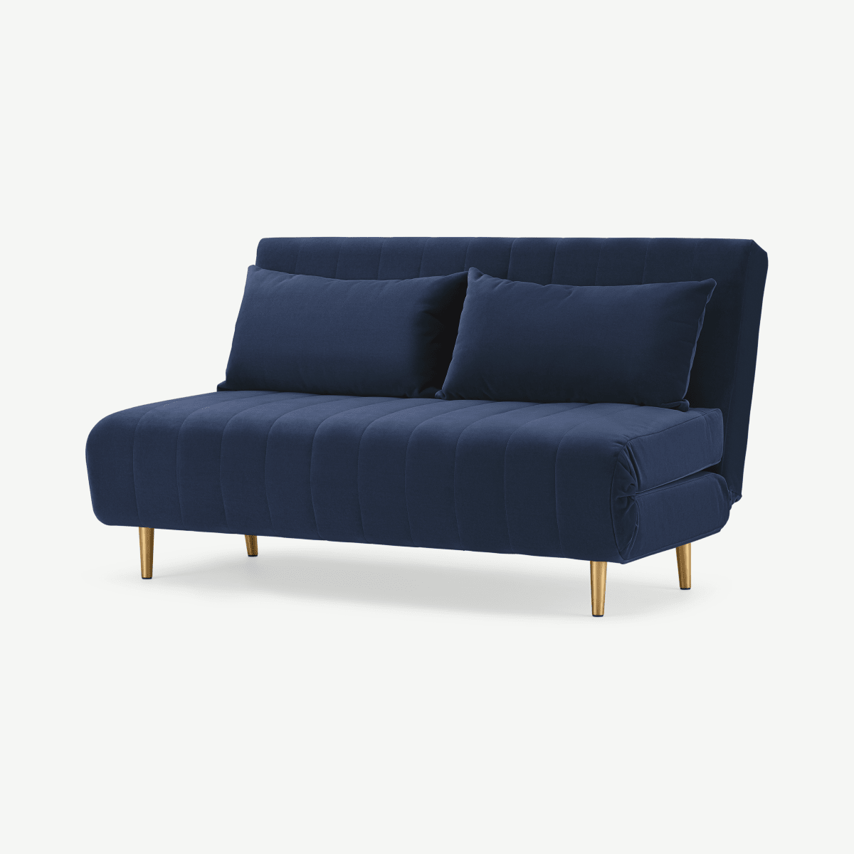 Bessie Large Double Sofa Bed, Royal Blue Velvet