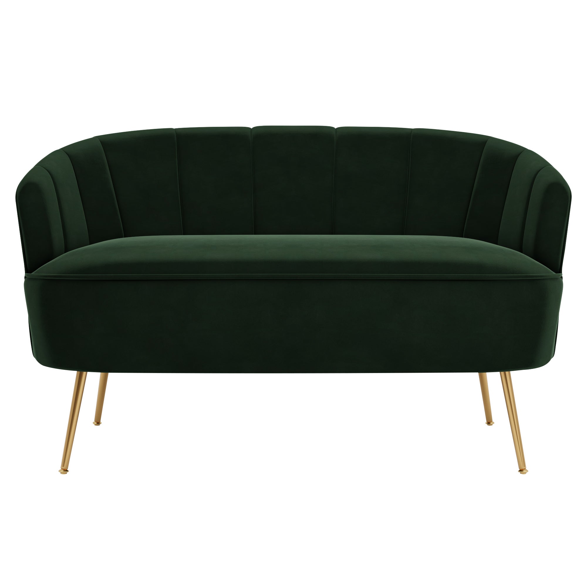 Matilda Velvet Two Seater Sofa Green