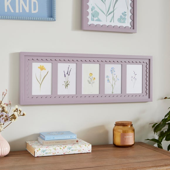 Remi Scalloped Multi Photo Frame