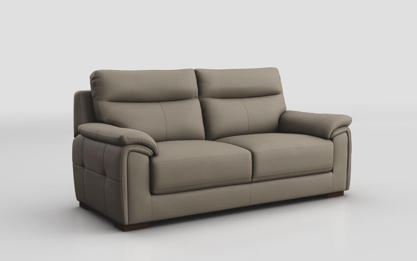 Brown Fabric Cosina 3 Seater Sofa