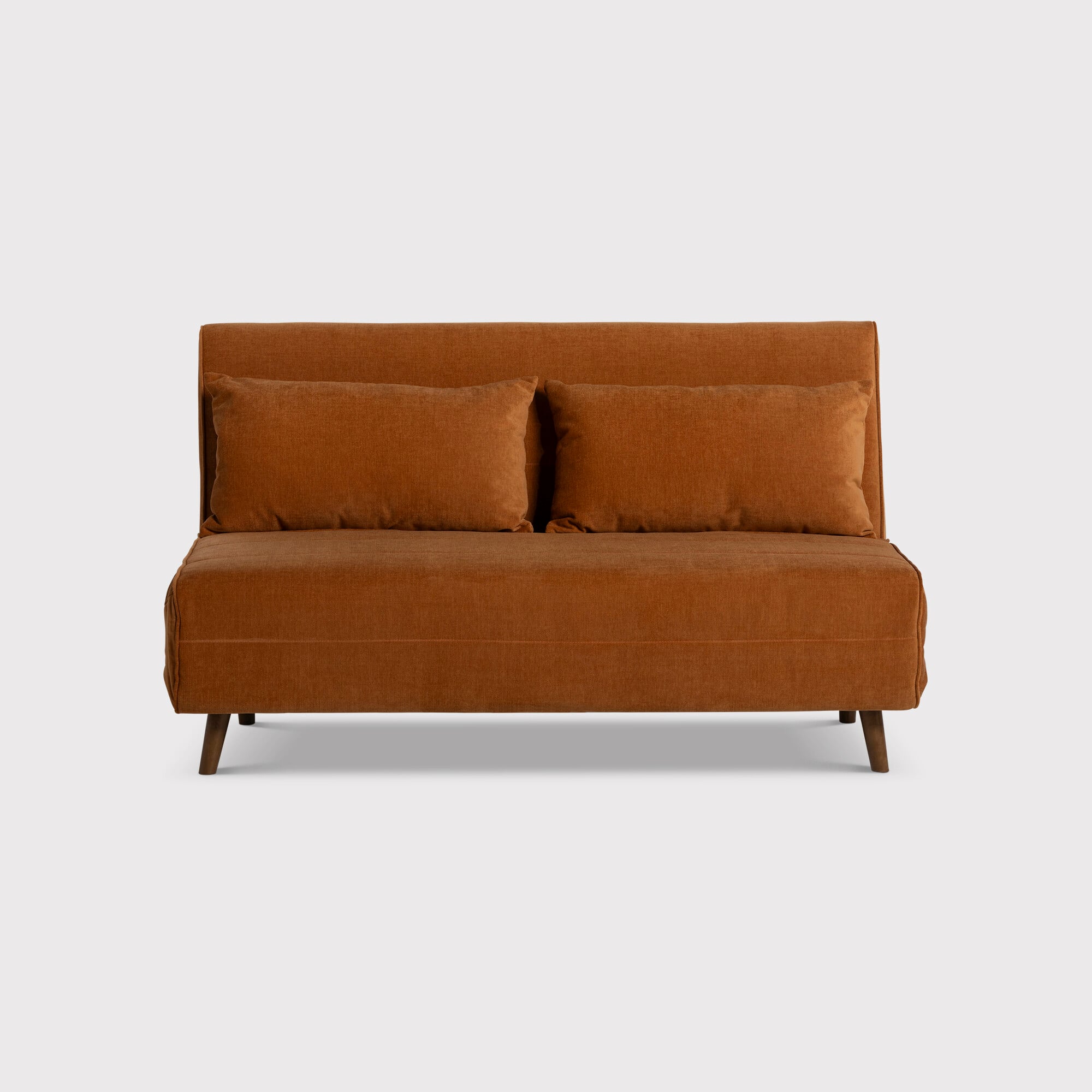 Efren Sofa Bedbed, Orange Fabric | Barker & Stonehouse