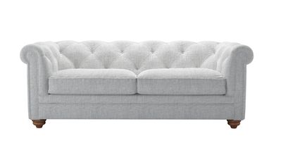 Patrick 2.5 Seat Sofabed in Koala Chelsea Linen - sofa.com