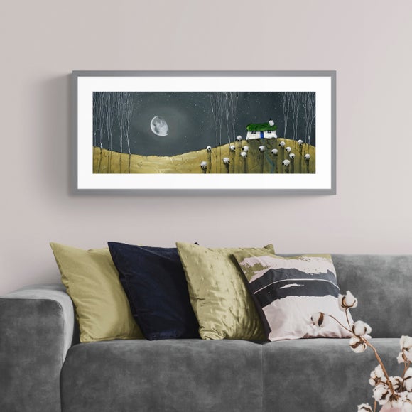 Among The Trees by Geoff Beckett Framed Print