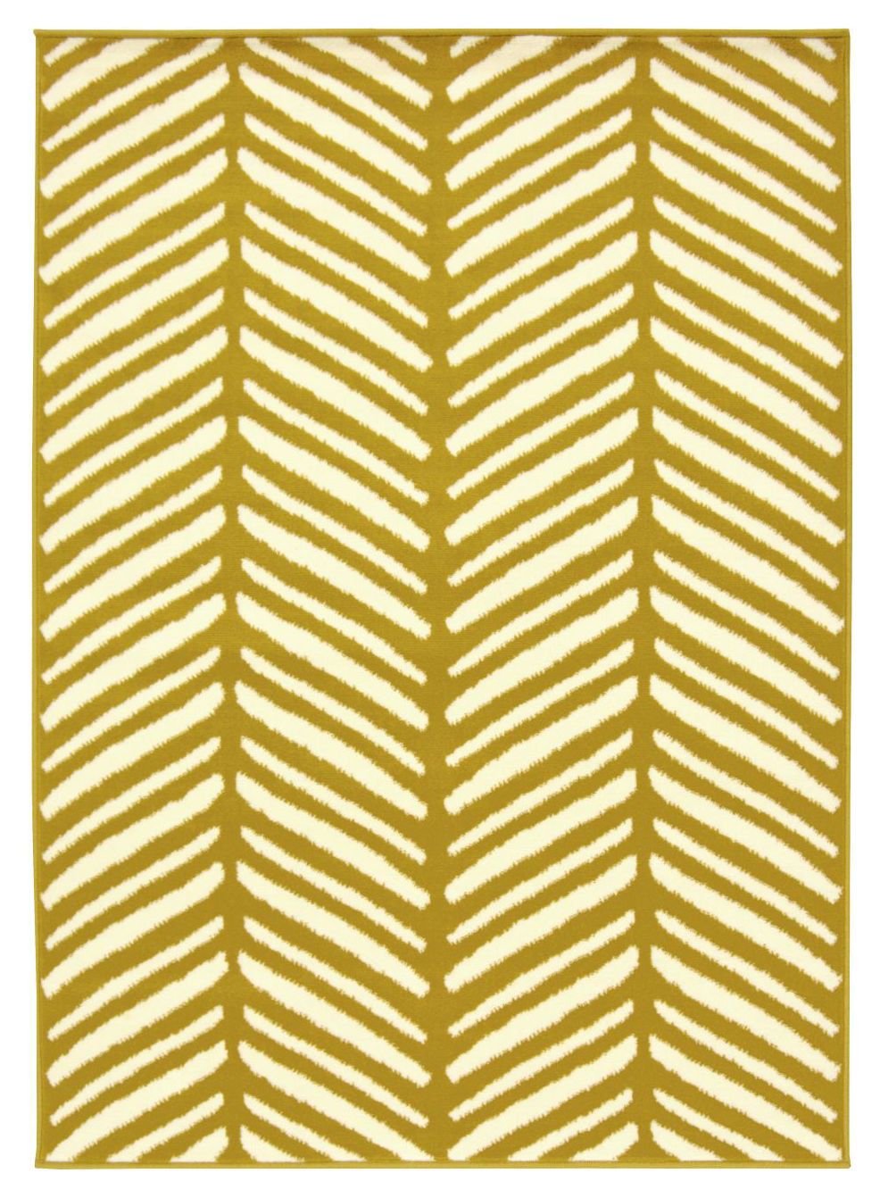Homemaker Herringbone Rug - 80x150cm - Ochre