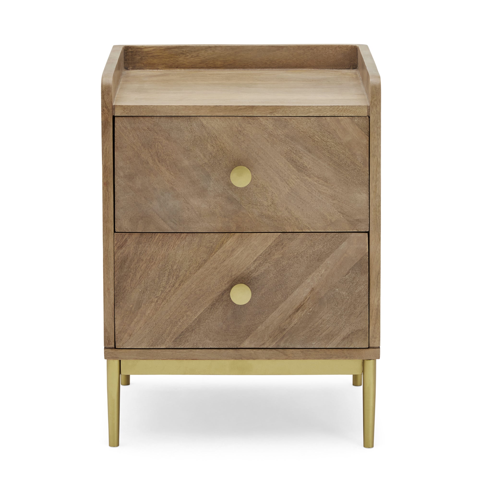 Rumi Bedside Table Brown