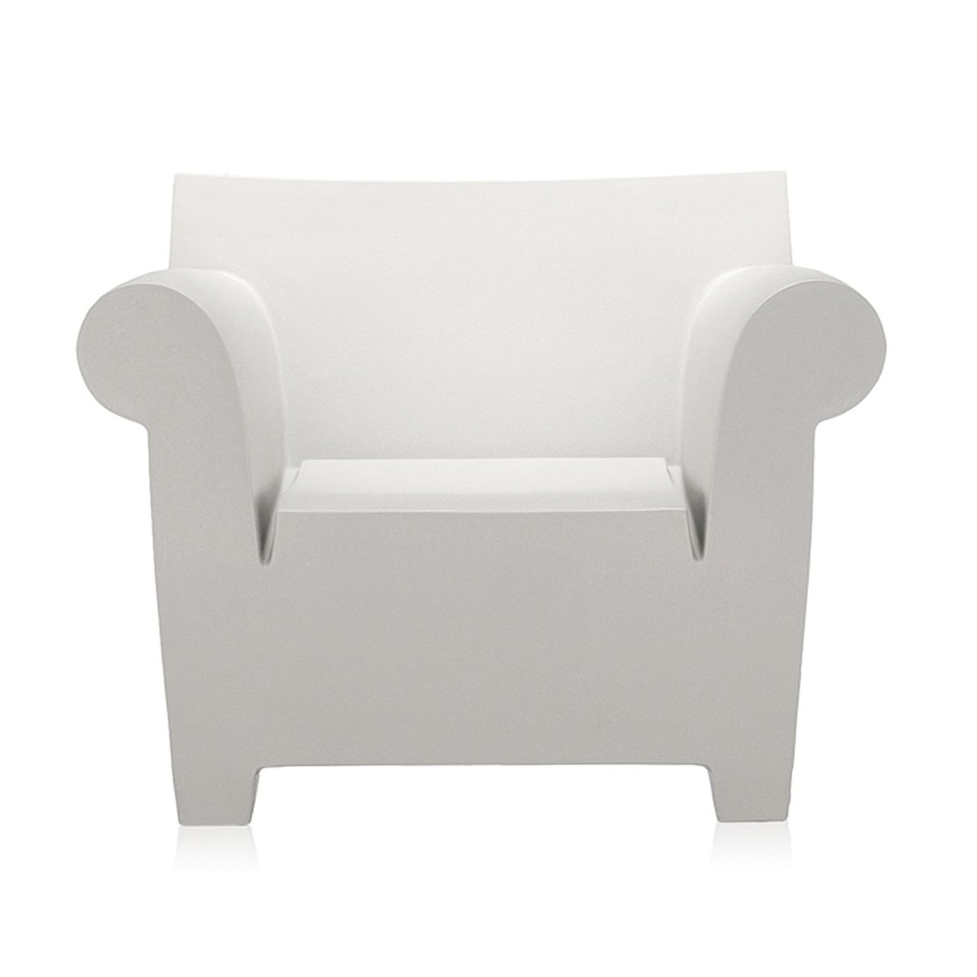 Kartell Bubble Club Armchair Zinc White