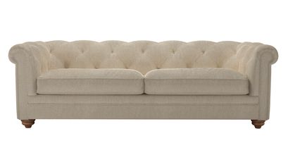 Patrick 3 Seat Sofabed in Cashew Baylee Viscose Linen - sofa.com