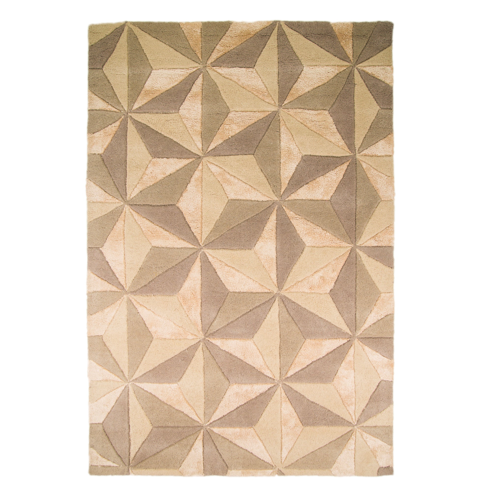 Scorpio Geometric Rug Natural