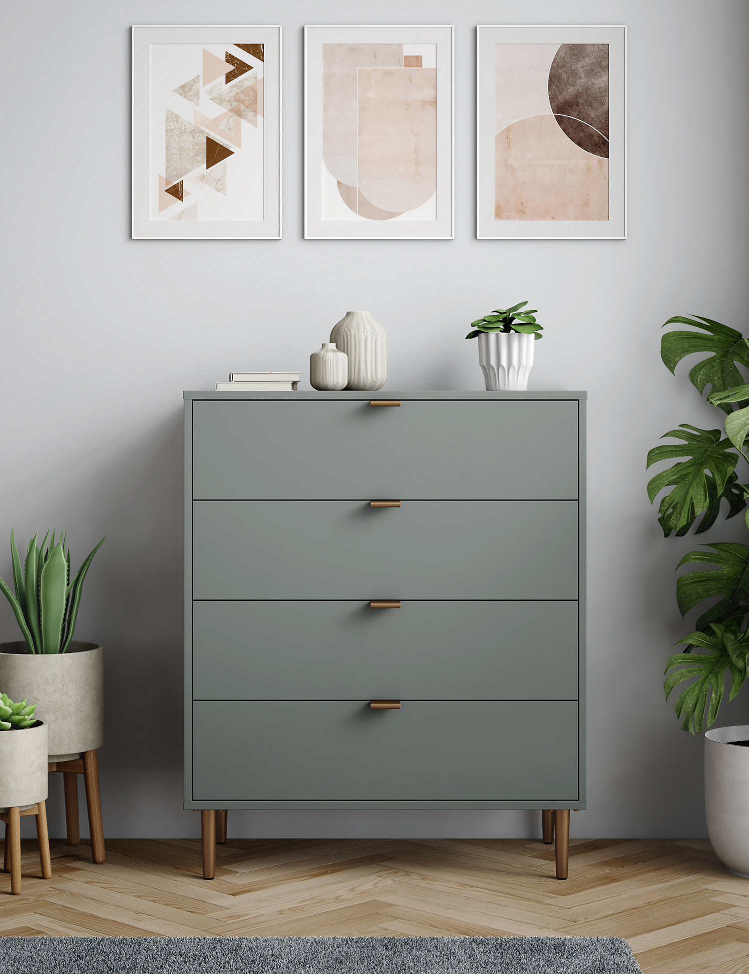 M&S Quinn 4 Drawer Chest