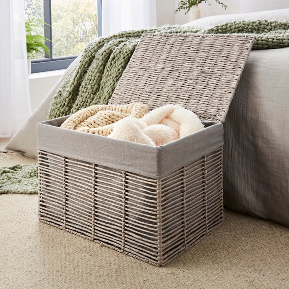 Purity Large Woven Storage Trunk