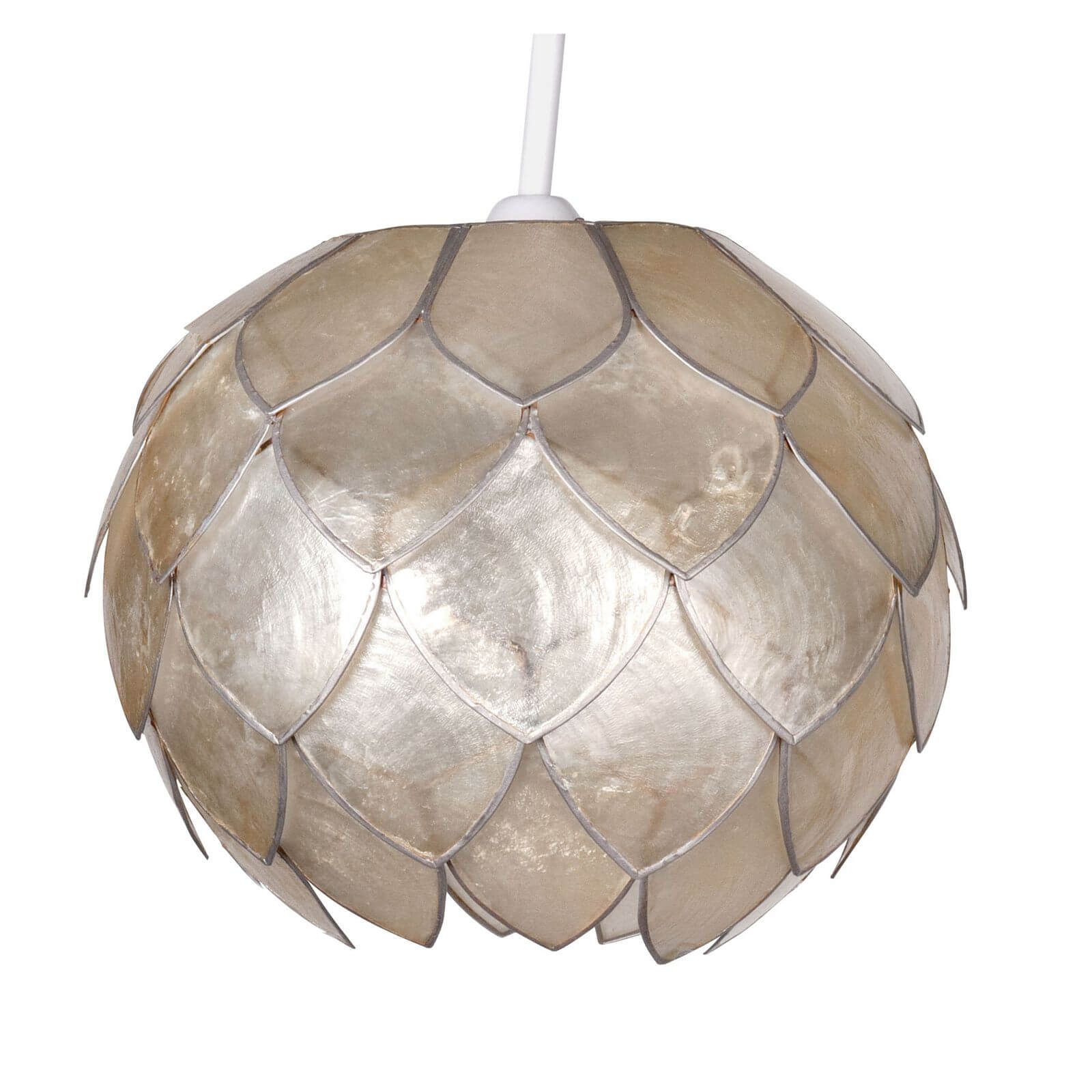 Capiz Bud Lamp Shade - Champagne