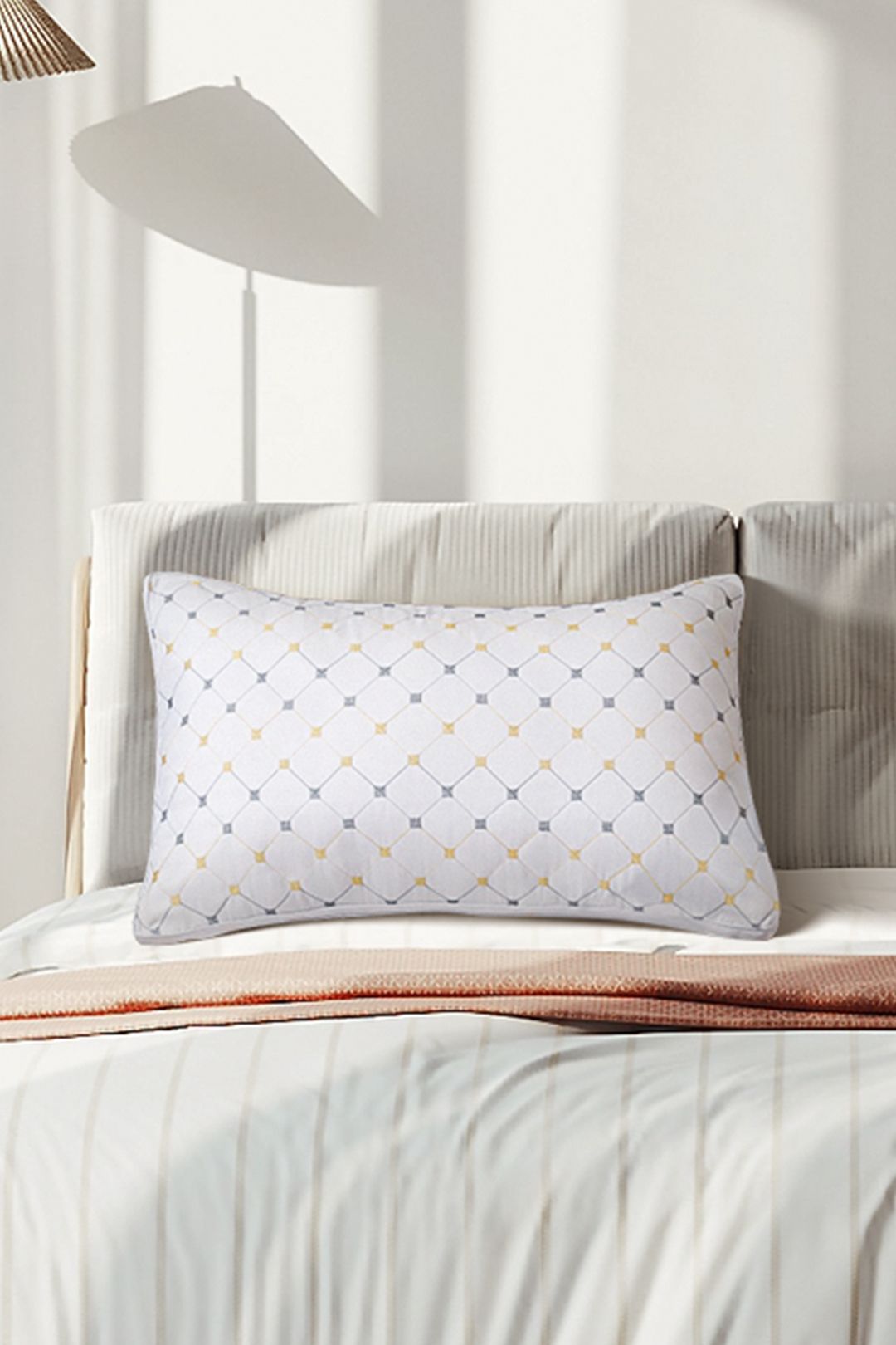 Living and Home Height Adjustable Comfortable Pillow Insert without Pillowcase in White