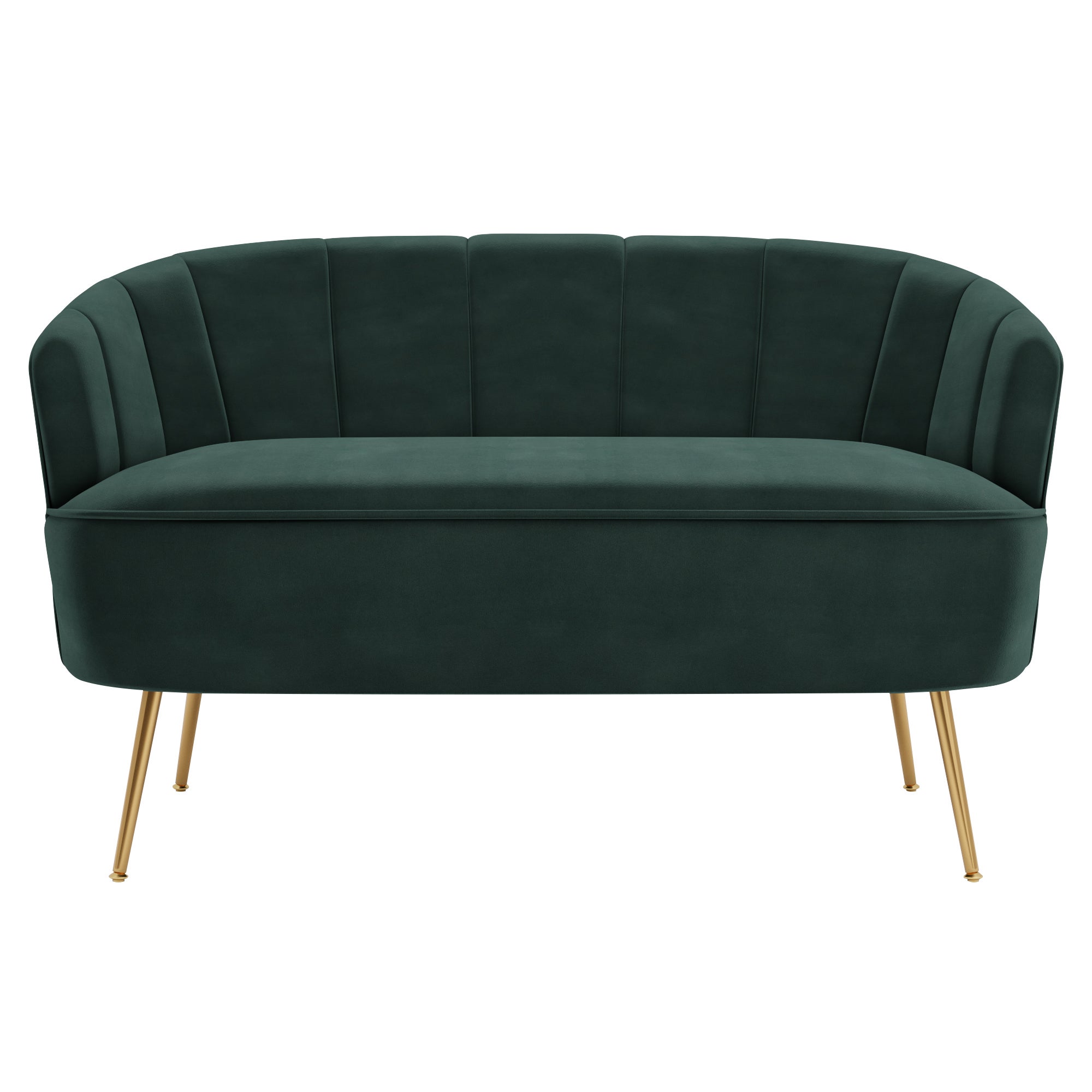 Matilda Velvet Two Seater Sofa Green
