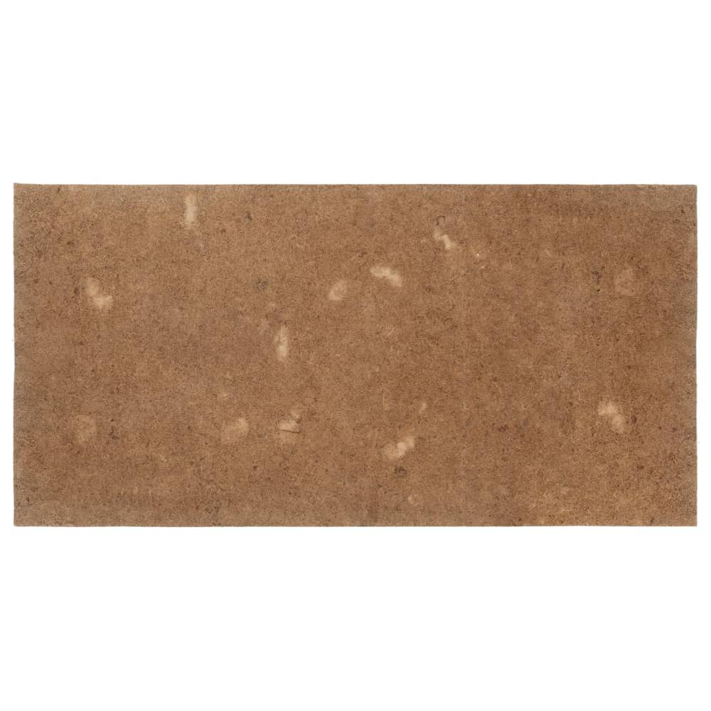 Berkfield Home Mattress Pad 100x200 cm Coir in Brown