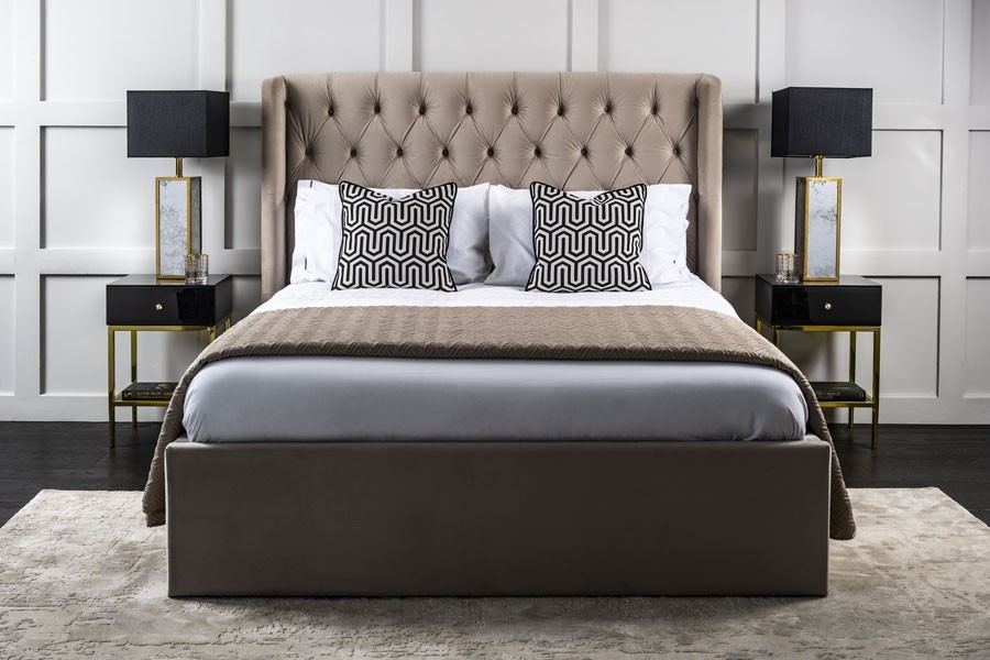 Montrose Storage Bed Mink