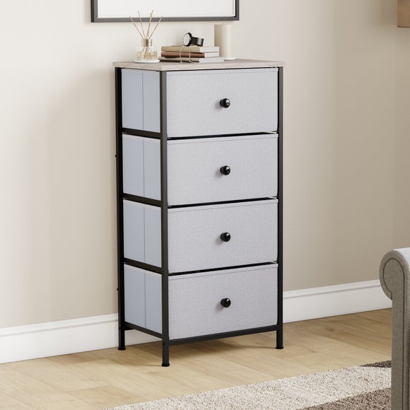 Maye 4 Drawer Fabric Chest