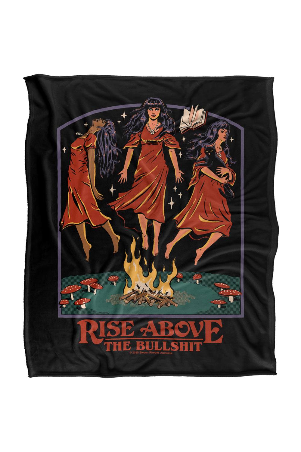 Steven Rhodes Rise Above Silky Touch Super Soft Throw Blanket