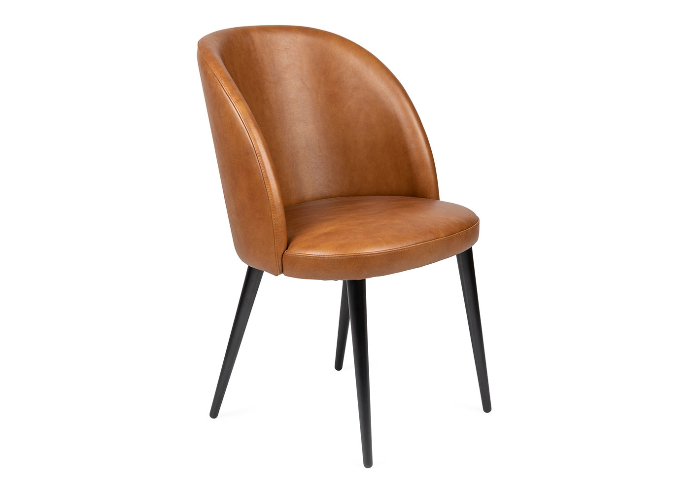 Heal's Austen Dining Chair Tan Leather