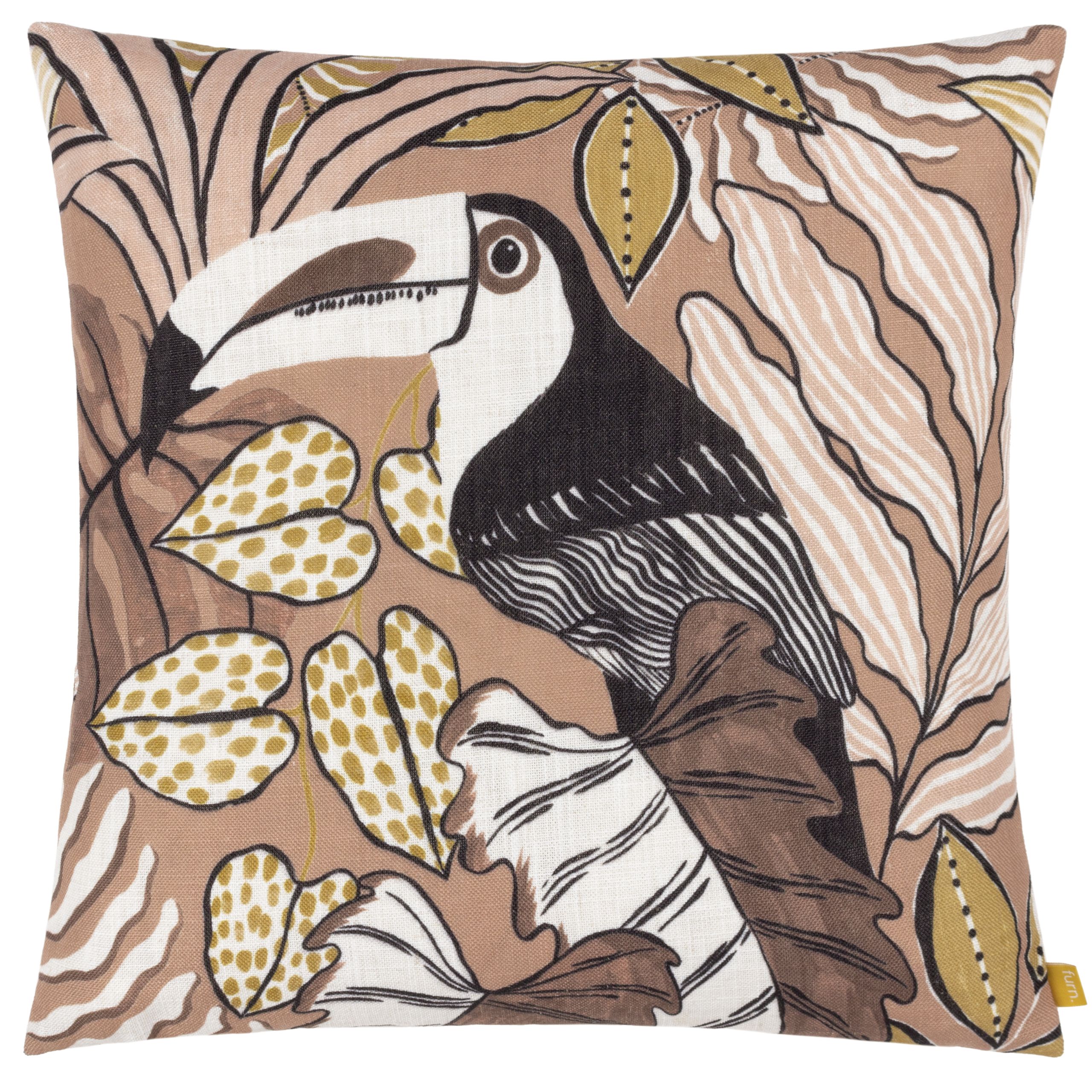 Furn Tocorico Animal Printed Cushion in Natural