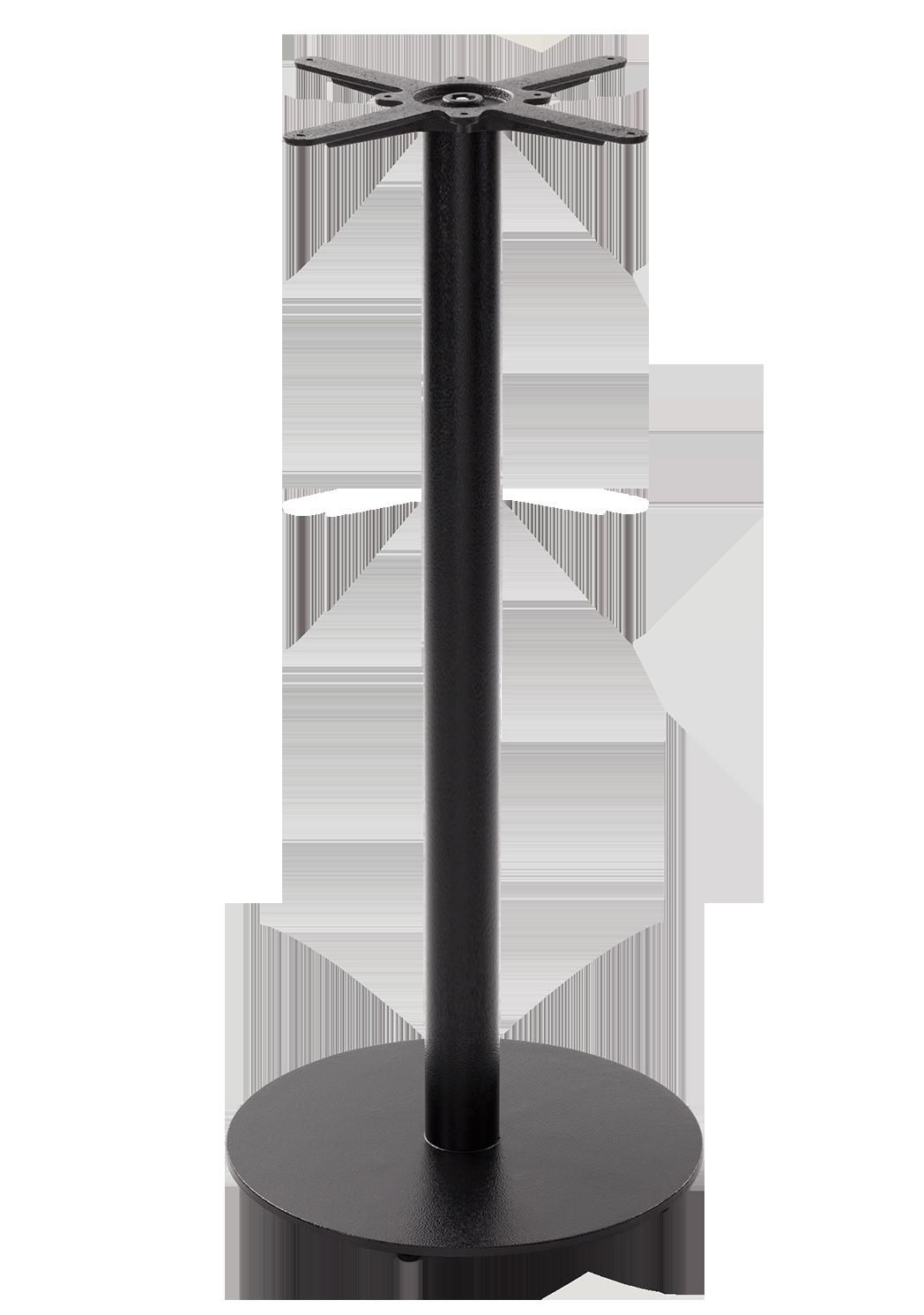 netfurniture Black cast iron round table base - Medium/Large 1050 mm
