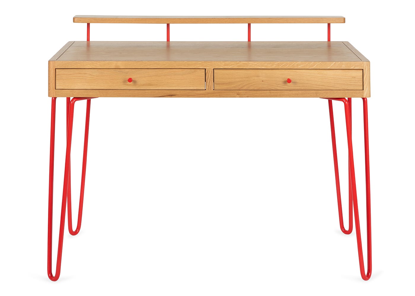 Heal's Brunel Red Edition Desk Oak