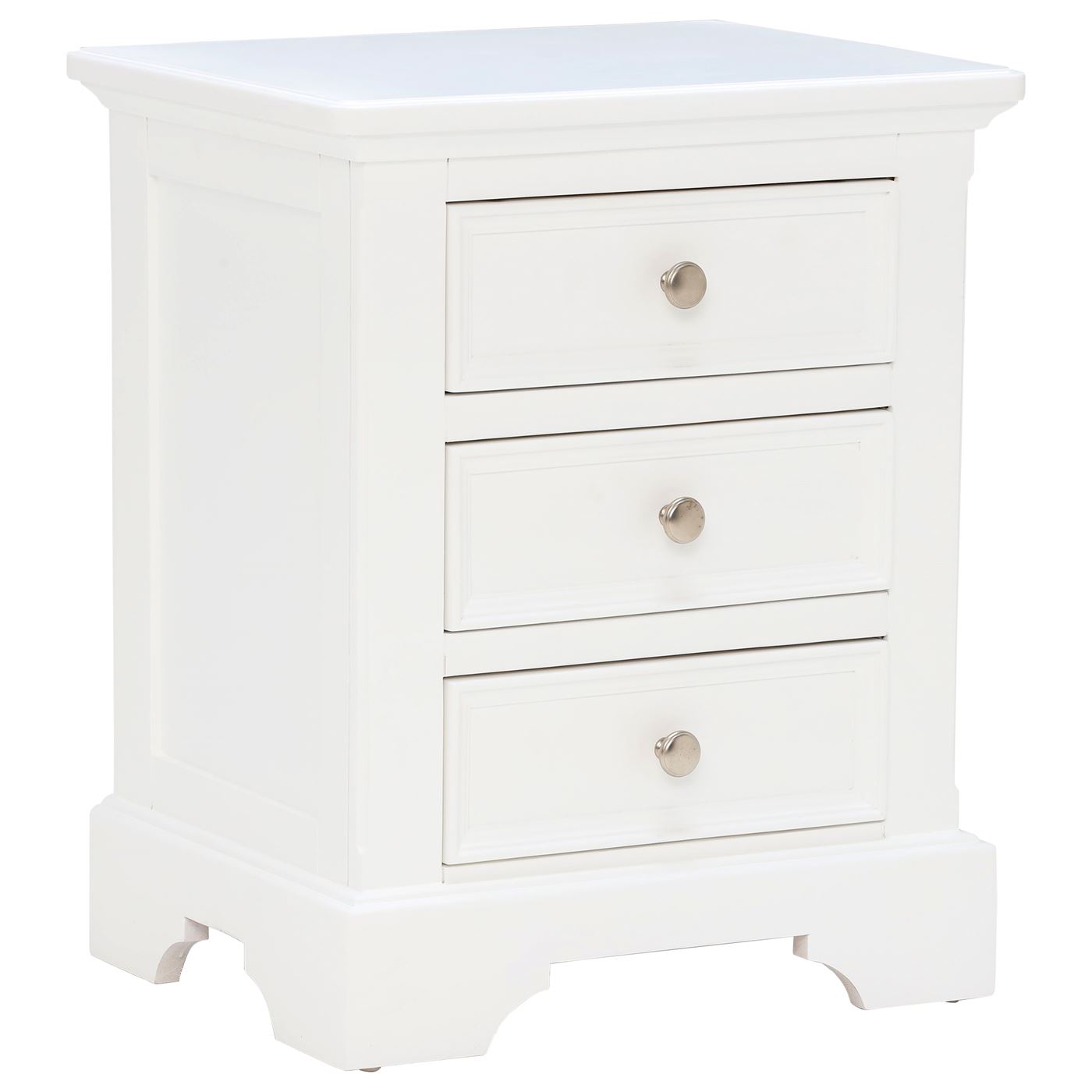 Medway 3 Drawer Bedside