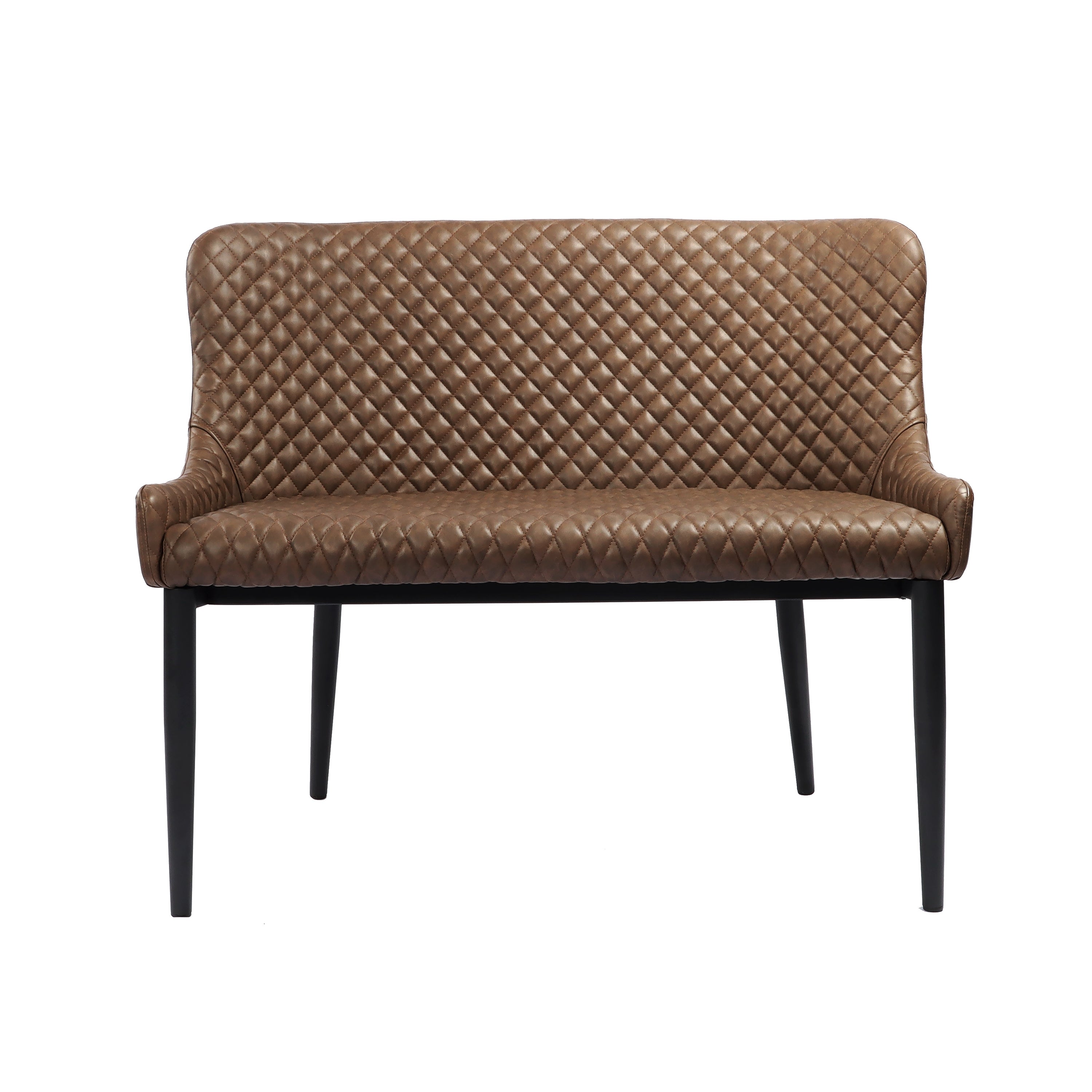 Montreal Small Dining Bench Seat Brown