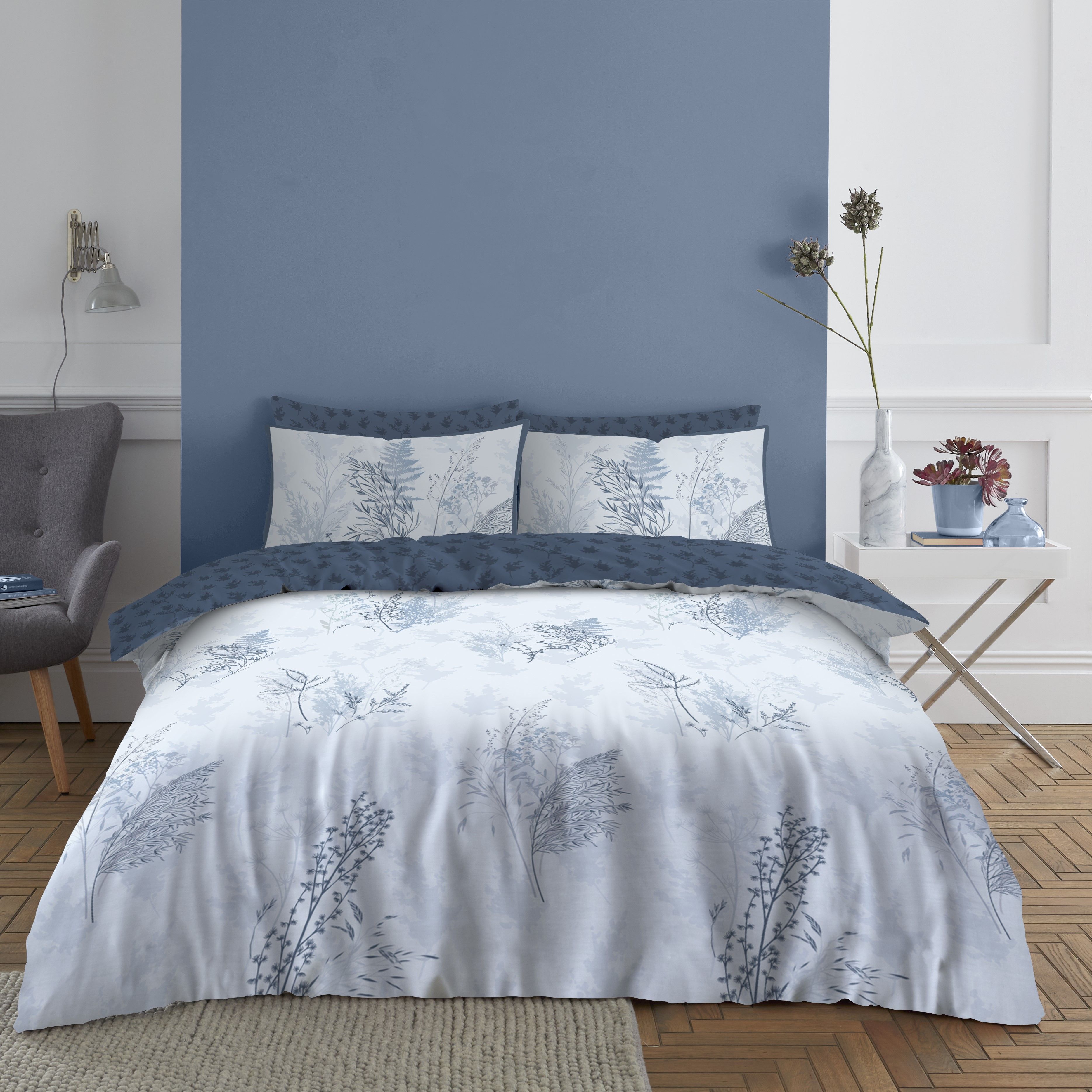 GAVENO CAVAILIA Blue Bell Printed Duvet Cover